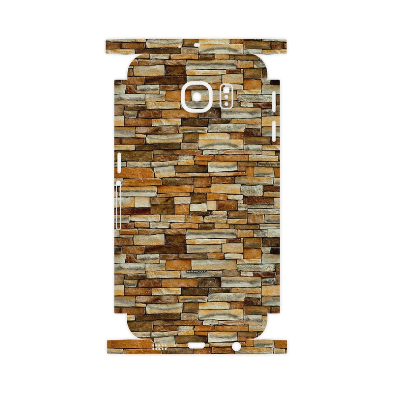 برچسب پوششی ماهوت مدل brickwall-FullSkin مناسب برای گوشی موبایل سامسونگ Galaxy S6