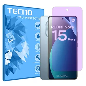 Tecno Hydrogel model anti purple screen protector suitable for Xiaomi Redmi Note 15 Pro Plus mobile phone