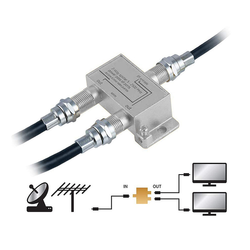 اسپیلیتر 1 به 2 مدل Splitter