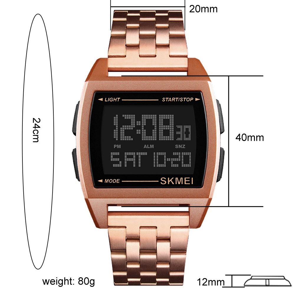 ساعت مچی دیجیتال مردانه اسکمی مدل 1368rod -  - 3