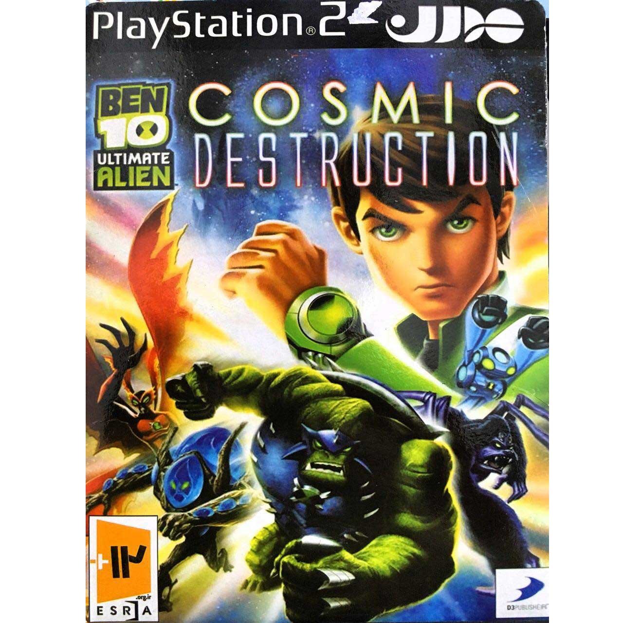 بازی Ben 10 Ultimate Alien Cosmic Destruction مخصوص PS2