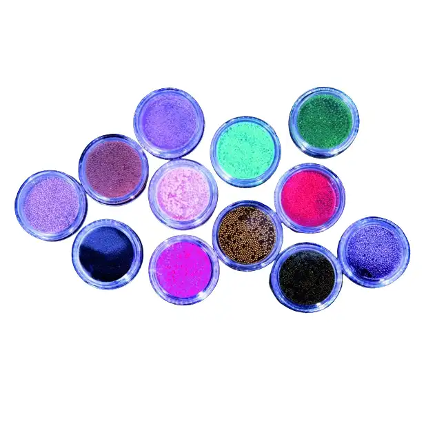 دیزاین ناخن نوباراکس مدل ساچمه ای بسته 12 عددی