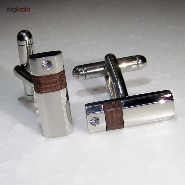 دکمه سر دست الیور وبر مدل 68508 Coco Crystal