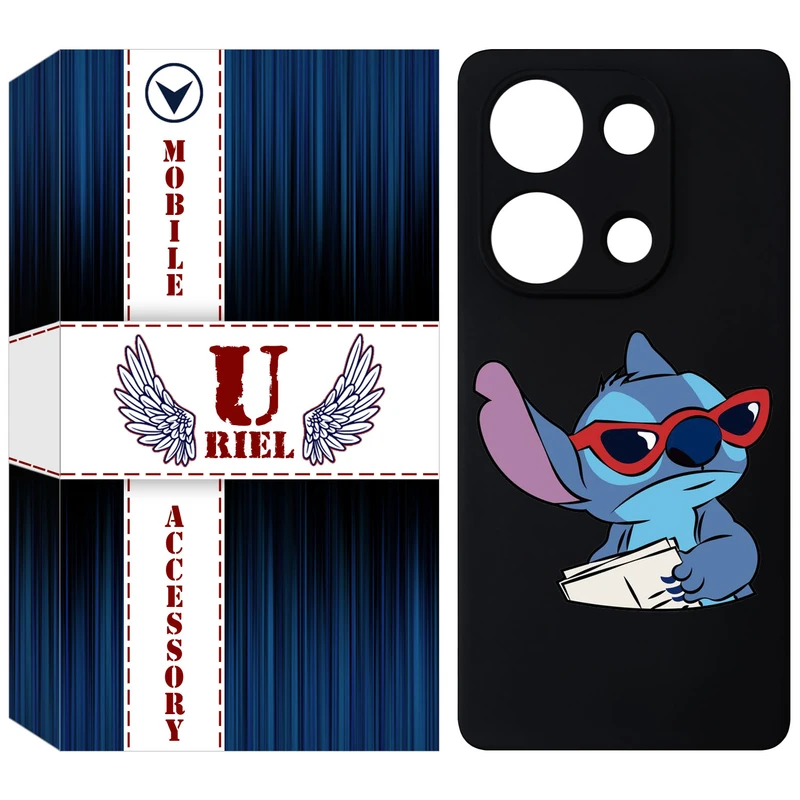 کاور یوریل مدل KSH کد 69 طرح  استیچ مناسب برای گوشی موبایل شیائومی Redmi Note 13 Pro 4G / Poco M6 Pro 4G