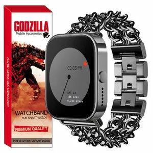 بند گودزیلا مدل CARTIR مناسب برای ساعت هوشمند ناتینگ CMF Watch Pro