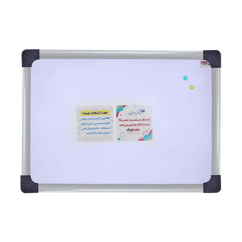 وایت بُرد مغناطیسی پارسه برُد مدل کلاسیک ظریف سایز 60×40 سانتی متر وایت بُرد مغناطیسی پارسه برُد مدل کلاسیک ظریف سایز 60×40 سانتی متر
