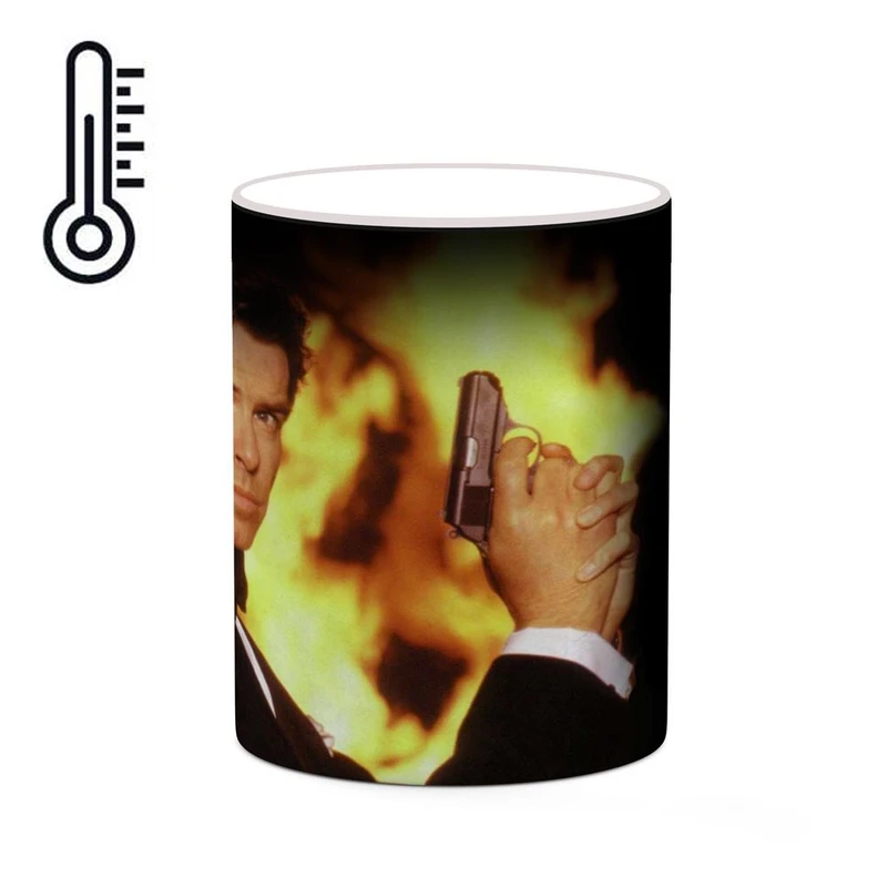 ماگ حرارتی کاکتی مدل بازی گلدن آی GoldenEye 007 کد mgh28722