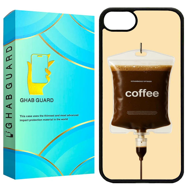 کاور قاب گارد طرح یک واحد قهوه مدل G16E مناسب برای گوشی موبایل اپل iPhone 16e