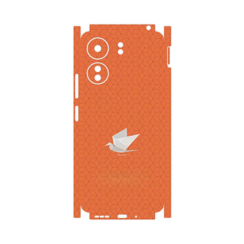 برچسب پوششی ماهوت مدل Minimalist origami bird-FullSkin مناسب برای گوشی موبایل شیائومی Poco C65