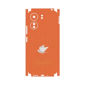 MAHOOT Minimalist origami bird-FullSkin Cover Sticker for Xiaomi Poco C65