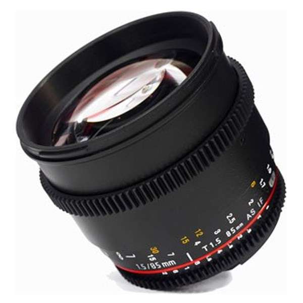 لنز سامیانگ 85mm T1.5 AS IF UMC VDSLR Nikon لنز سامیانگ 85mm T1.5 AS IF UMC VDSLR Nikon