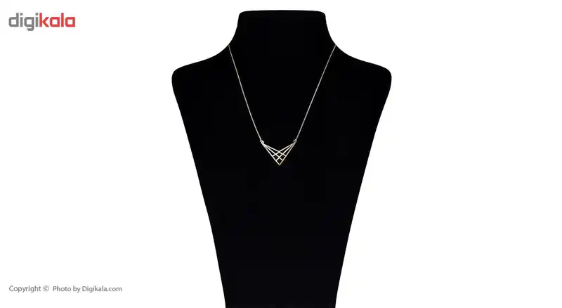 گردنبند طلا 18 عیار زنانه ماهک مدل MM0451