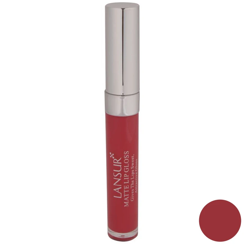 رژ لب مایع لنسور سری Matte شماره 19