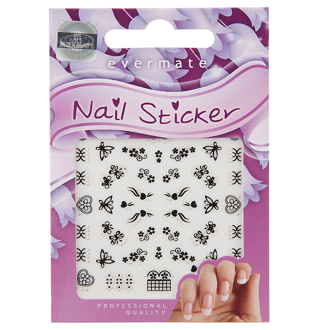 برچسب ناخن تریتون سری Nail Sticker مدل AAN-4208