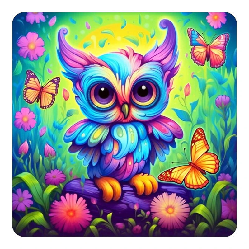 مگنت کاکتی طرح حیوانات رنگی مدل mp26587