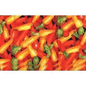 دستمال سفره چاپی 36 × 36 رزین تاژ طرح هویج 2 عددی