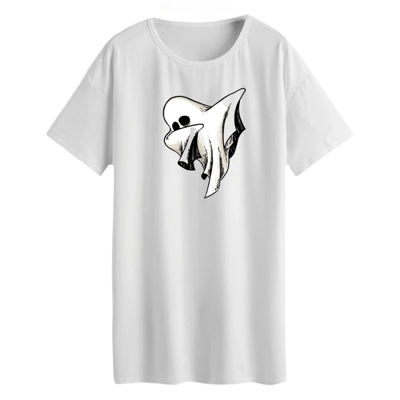 تی شرت لانگ زنانه مدل روح