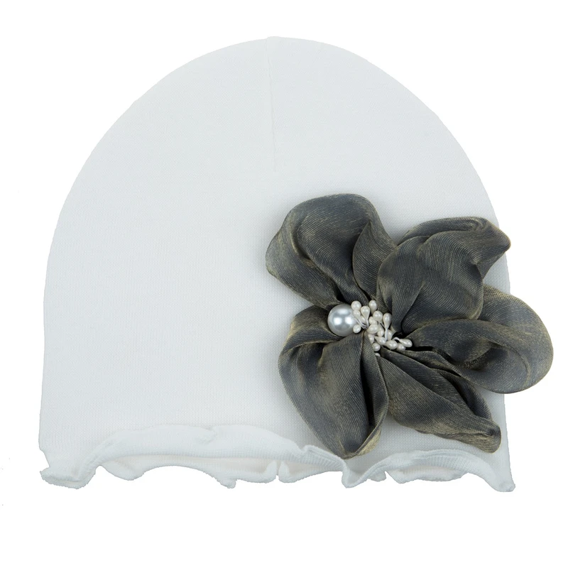 کلاه نوزادی Albimama مدل Flower 8041gra