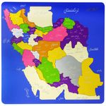 بازی آموزشی محصولات امید مدل نقشه ایران کد MO81