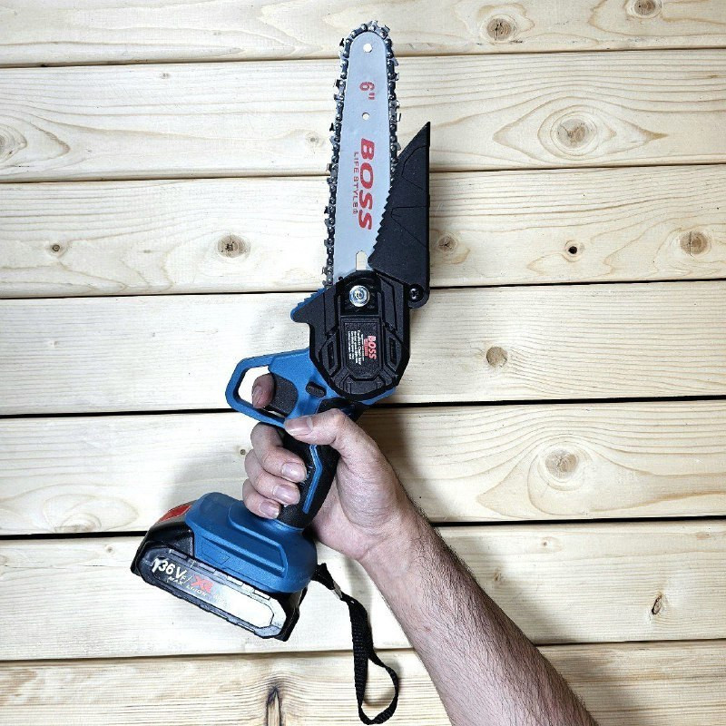 اره زنجیری شارژی باس مدل تیغه 15 سانت کد 36V- LIFE-STYLE اره زنجیری شارژی باس مدل تیغه 15 سانت کد 36V- LIFE-STYLE