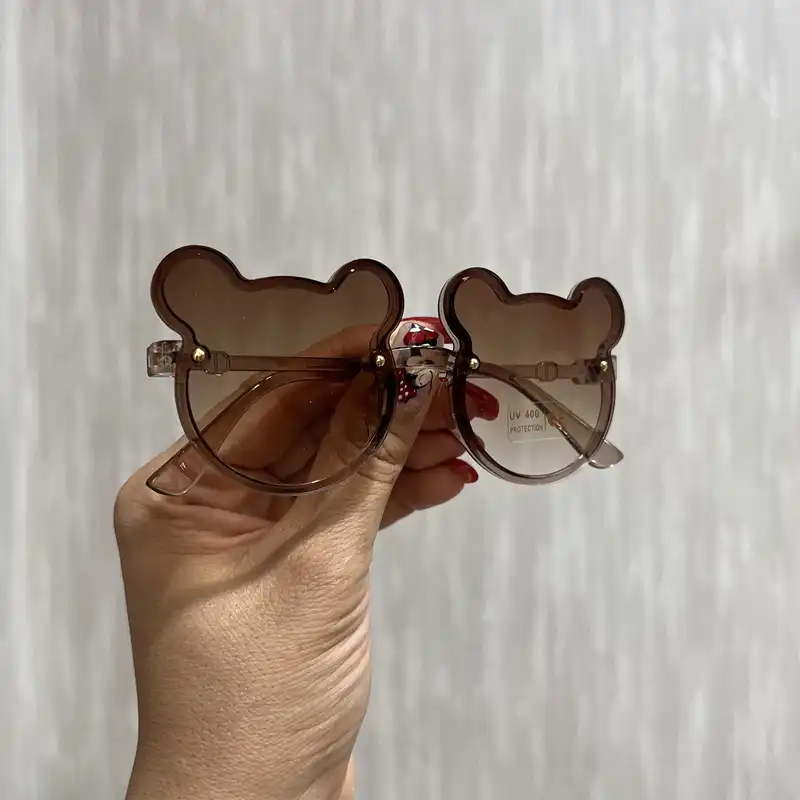 عینک آفتابی بچگانه مدل تدی شفاف کد BRO NN 5