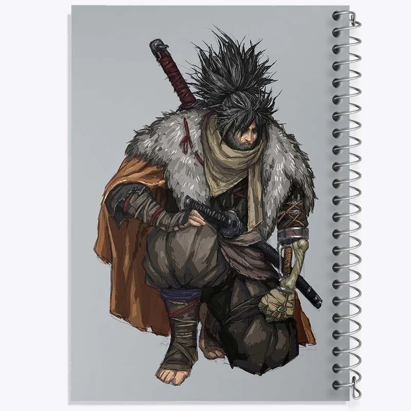 دفتر نت موسیقی 50 برگ خندالو مدل بازی سکیرو (sekiro) کد 31695