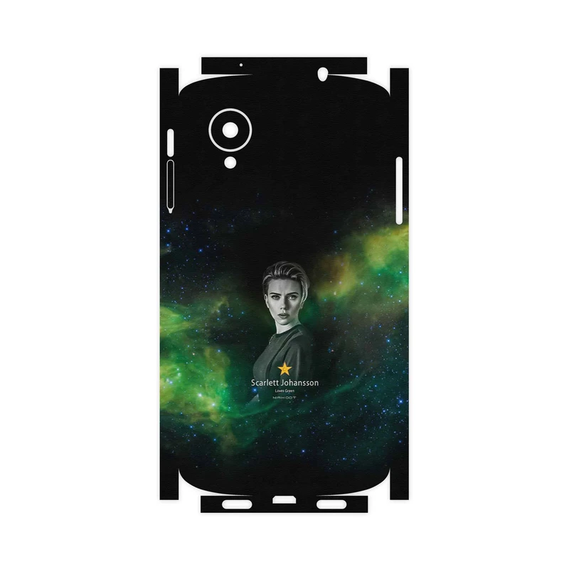 برچسب پوششی ماهوت مدل Scarlett Johansson-FullSkin مناسب برای گوشی موبایل گوگل Nexus 5