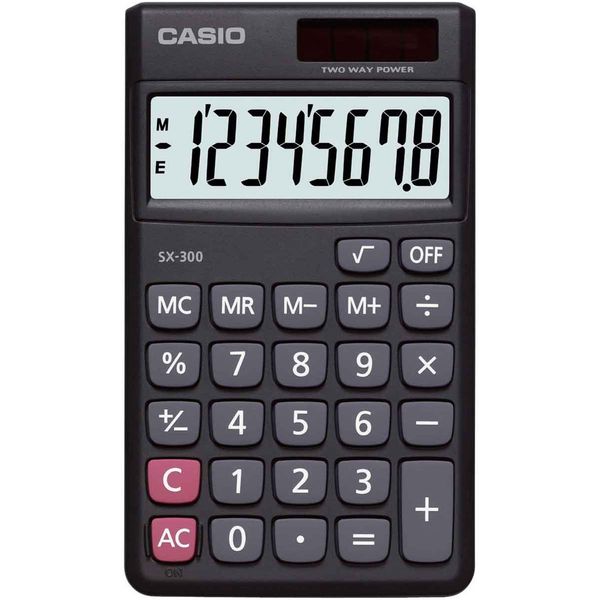 ماشین حساب کاسیو مدل SX-300 ماشین حساب کاسیو مدل SX-300