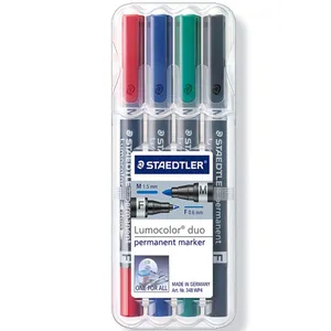 ماژیک استدلر سریLumocolor مدل 348-B-Wp4 بسته 4 عددی