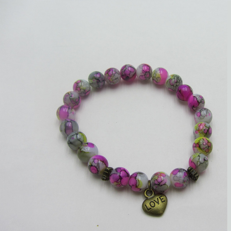 دستبند دخترانه طرح LOVE دستبند دخترانه طرح LOVE