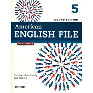 Oxford American English File Book And Workbook 5 By Chiristina Latham - 2 volume