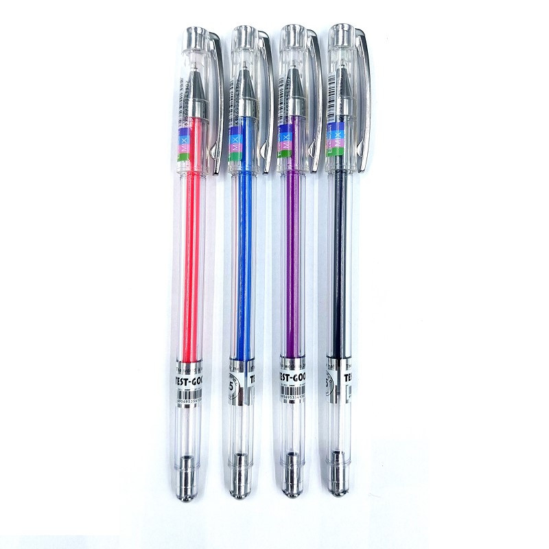 خودکار تست گود اکسلنت مدل رنگی بسته 12عددی