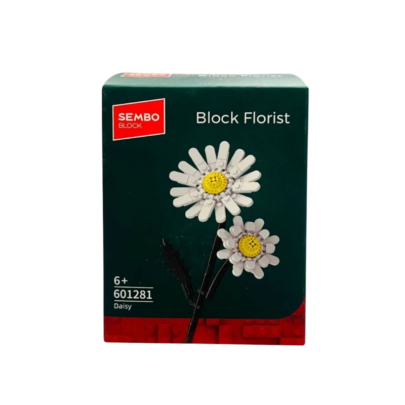 ساختنی 10 تکه سیمبوبلاک مدل گل مروارید کد 601281