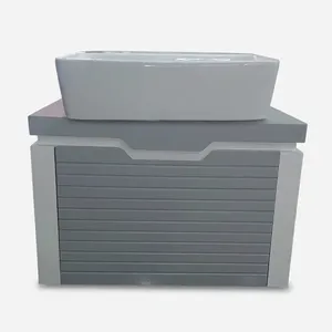 ست کابینت و روشویی دیواری مدل ارشیا سرامیکی PVC