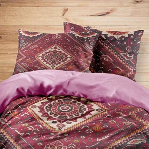 سرویس روتختی مدوپد طرح فرش شیراز مدل C-Shiraz28 یک نفره 4 تکه