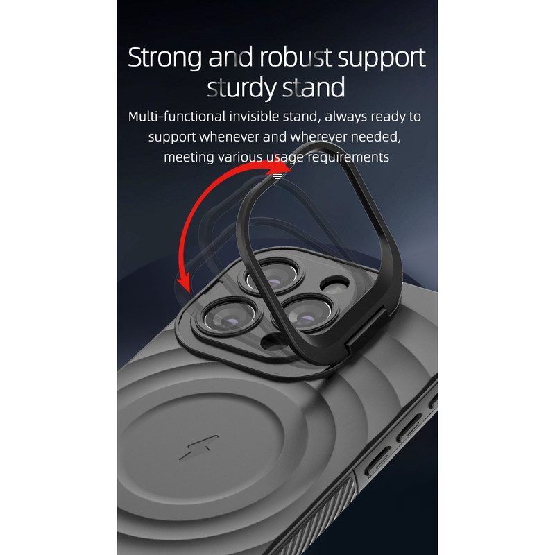 کاور بادیگارد مدل Orbit مناسب برای گوشی موبایل اپل iPhone 16 Pro Max