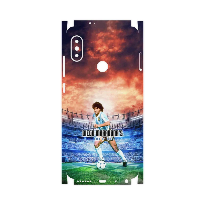برچسب پوششی ماهوت مدل Diego Maradona-FullSkin مناسب برای گوشی موبایل شیائومی Redmi Note 5 Pro