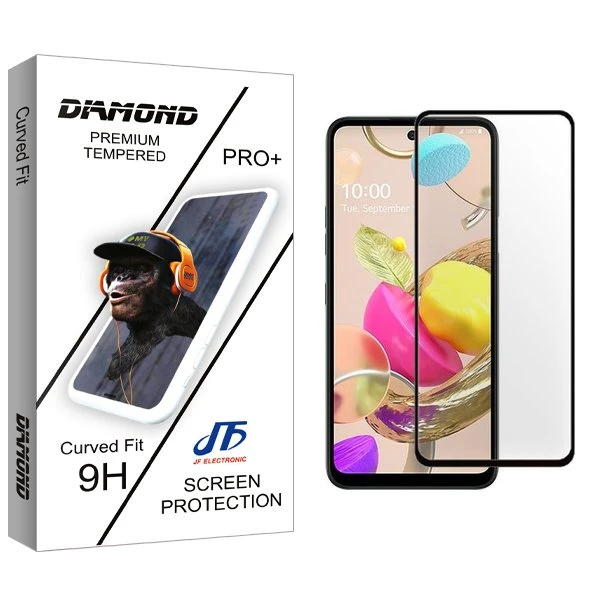 محافظ صفحه نمایش شیشه ای جی اف مدل Diamond مناسب برای گوشی موبایل ال جی K42