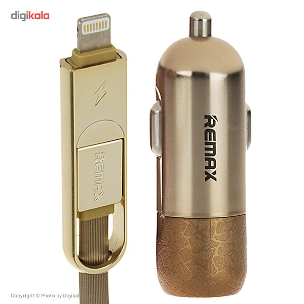 شارژر فندکی ریمکس مدل Finchy RC-C103 به همراه کابل شارژ