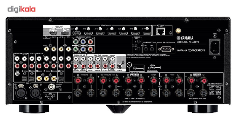 گیرنده صوتی و تصویری یاماها مدل RX-A3070