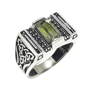 انگشتر نقره مردانه مدل 02 کد 20013