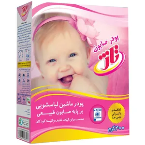پودر صابون ماشین لباسشویی تاژ وزن 400 گرم