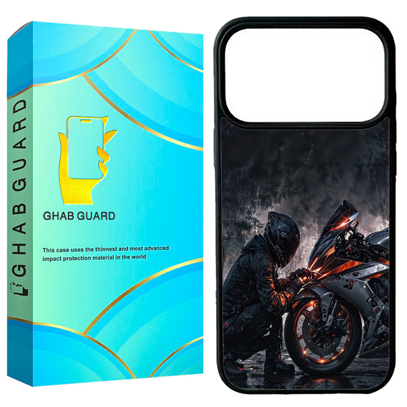 کاور قاب گارد طرح موتور سوار مدل G17P مناسب برای گوشی موبایل اپل iPhone 17 Pro