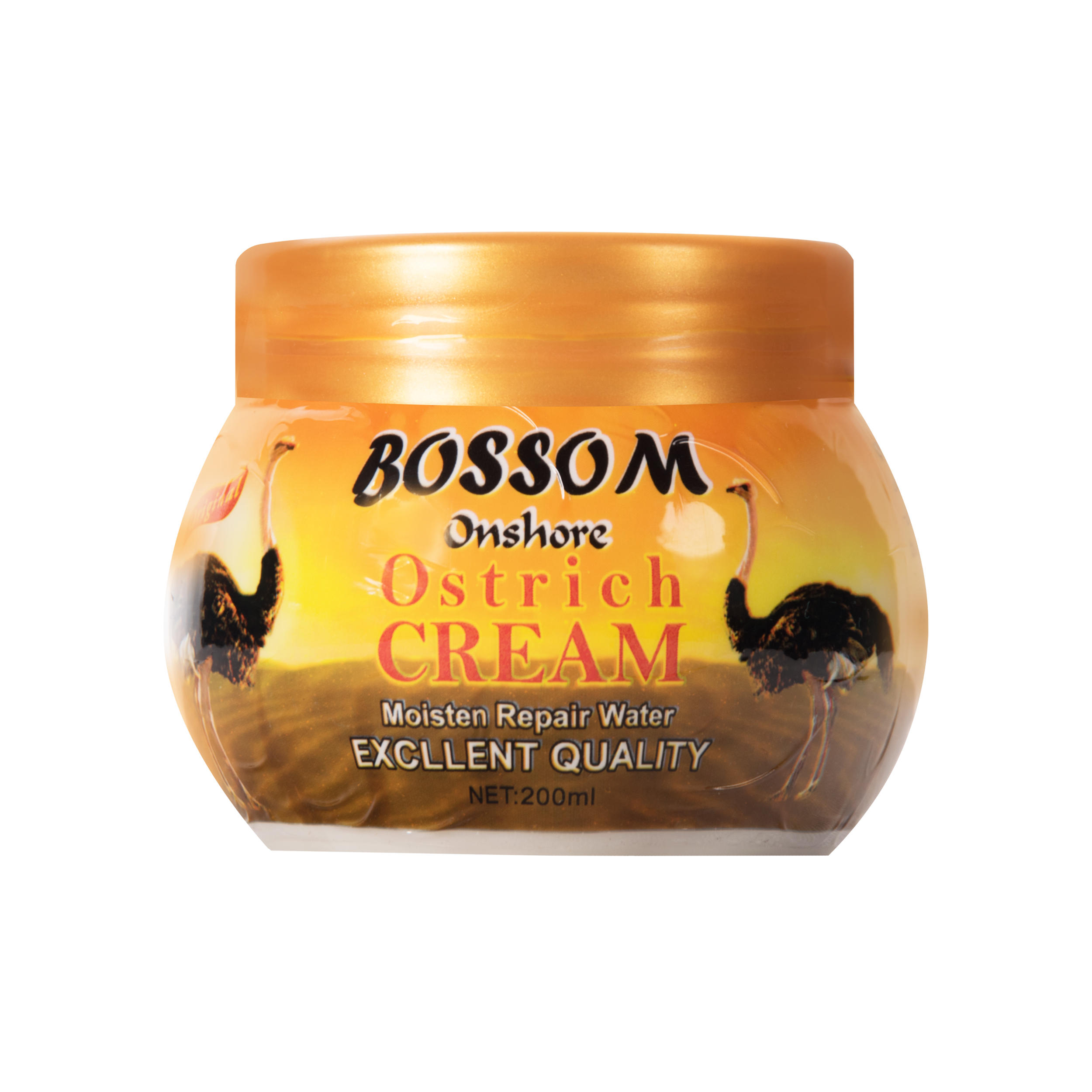 کرم مرطوب کننده انشور بوسوم مدل Ostrich Cream حجم 200 میلی لیتر