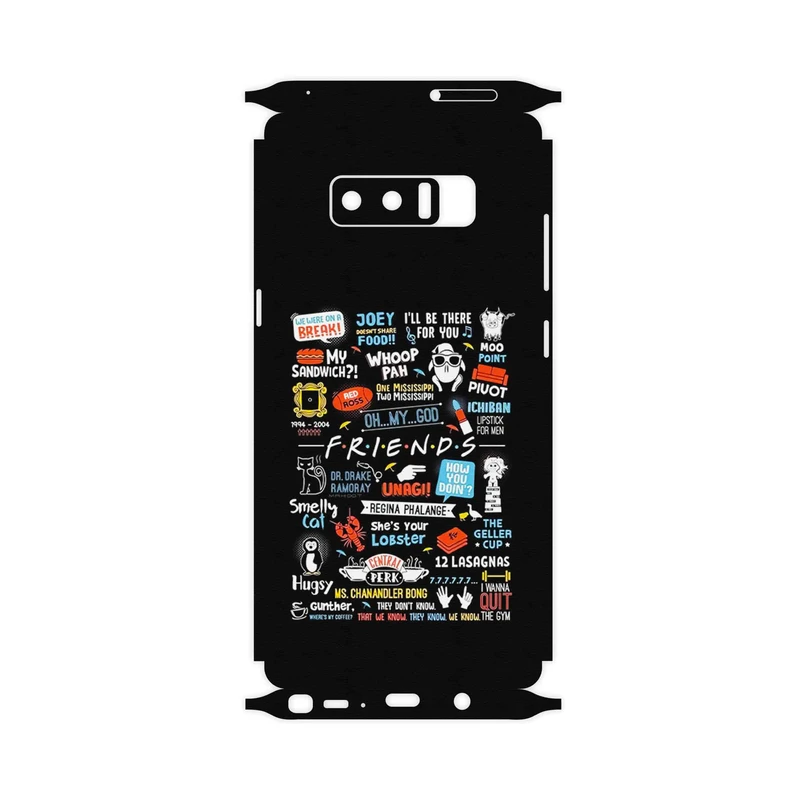 برچسب پوششی ماهوت مدل Friends 2-FullSkin مناسب برای گوشی موبایل سامسونگ Galaxy Note 8