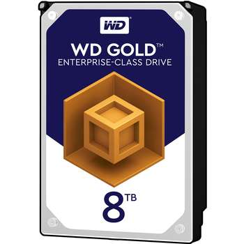 هارددیسک اینترنال وسترن دیجیتال مدل Gold WD8002FRYZ ظرفیت 8 ترابایت