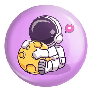 پیکسل خندالو طرح فضانورد کد 25103 مدل بزرگ