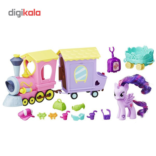 قطار اسباب بازی هاسبرو مدل Princess Twilight Sparkle
