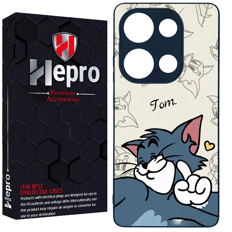 کاور هپرو طرح فانتزی مدل TPU مناسب برای گوشی موبایل شیائومی REDMI NOTE 13 PRO 4G