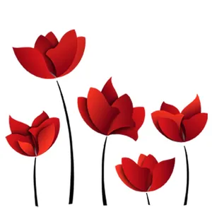 Zhivar Anemone 3D Wall Sticker